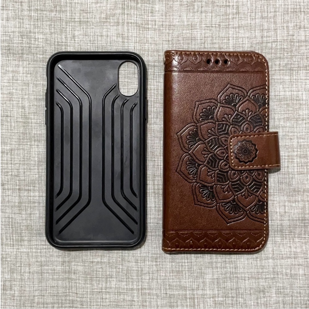 Embossed Mandela Magnetic Removable Case With Carrying Case -  X/XS/10/10St